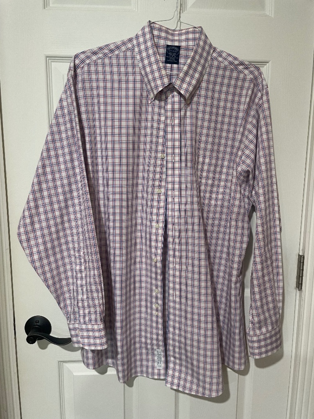 Brooks Brothers "The Original Polo Shirt" non-iron long-sleeve dress shirt